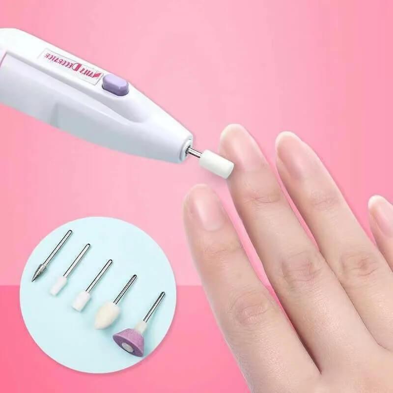 Lixa Unha Elétrica Manicure Profissional Sem Fio Pedicure